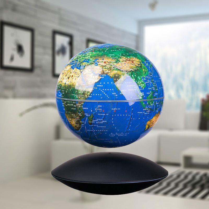 6-Inch Luminous Globe Ornament