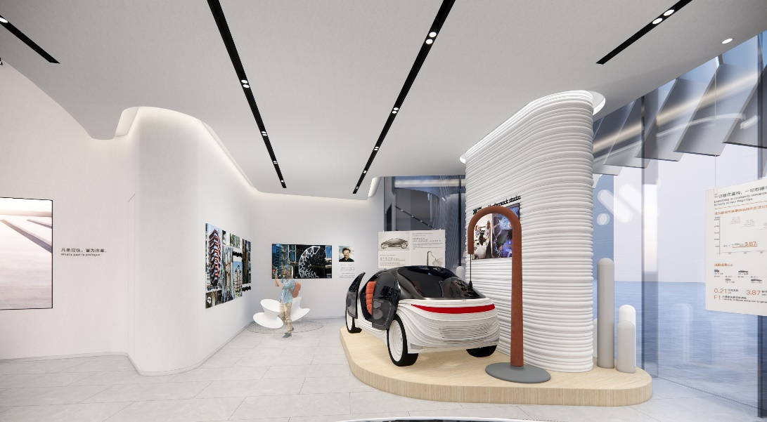 Design and Visualization for Car Exhibition