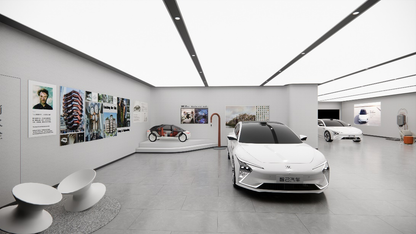 Design and Visualization for Car Exhibition