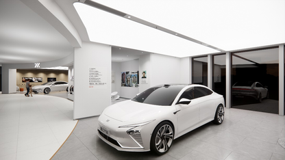 Design and Visualization for Car Exhibition