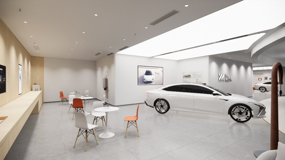 Design and Visualization for Car Exhibition