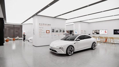 Design and Visualization for Car Exhibition