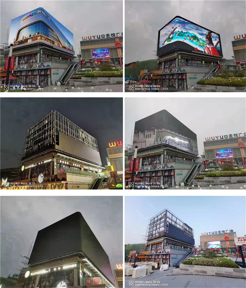 Outdoor Naked-eye 3D Giant LED Advertising Display