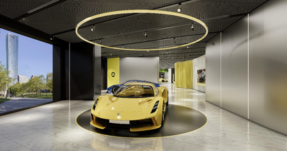 Design and Visualization for Car Exhibition