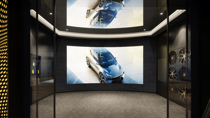 Design and Visualization for Car Exhibition