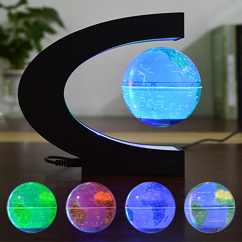 New Dimension: HD Luminous Magnetic Levitation Globe