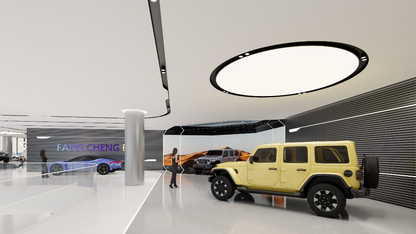 Design and Visualization for Car Exhibition