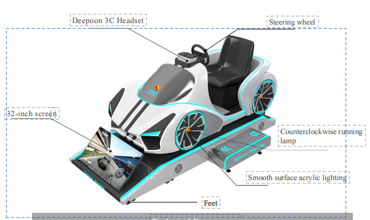 VR Space Racing---Latest (VR/AR Commercial Application)