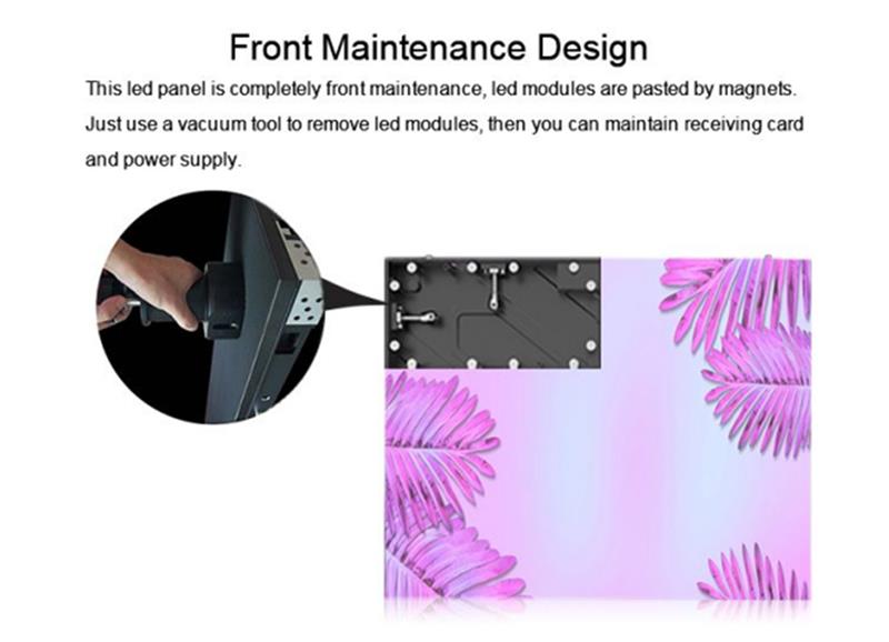 P3.076 Indoor SMD LED Display Screen Panel 640x480mm