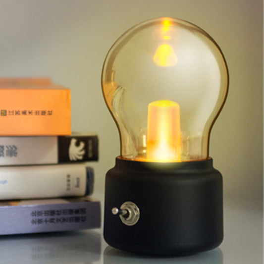 Creative retro nostalgic British light bulb