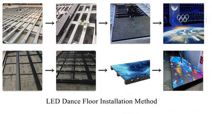 Led Dance Floor Led display screen for party wedding disco club