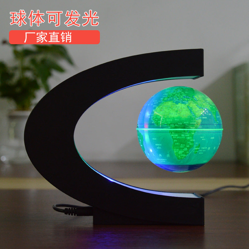 New Dimension: HD Luminous Magnetic Levitation Globe