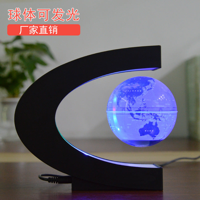 New Dimension: HD Luminous Magnetic Levitation Globe