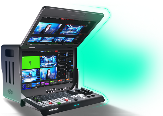 Workstation Studio for Virtual Live-broadcasting