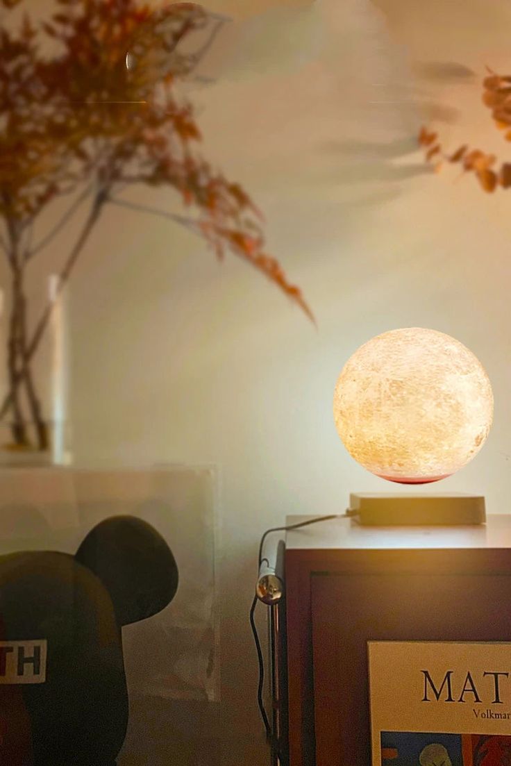 Magnetic Automatic Lifting Galaxy Lamp