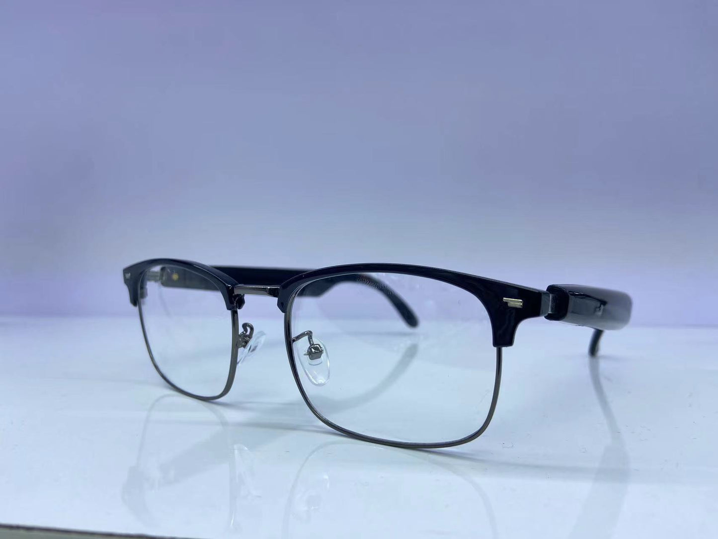 Smart Bluetooth audio glasses metal frame business commuting