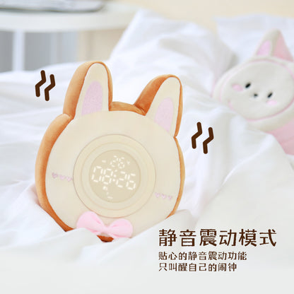 Sweet Dreams with the Cake Rabbit Plush Alarm Clock Light