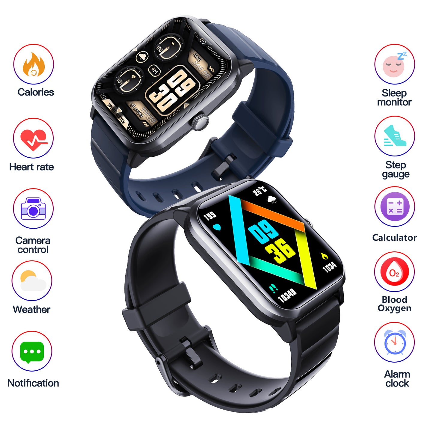 F33 smart watch heart rate