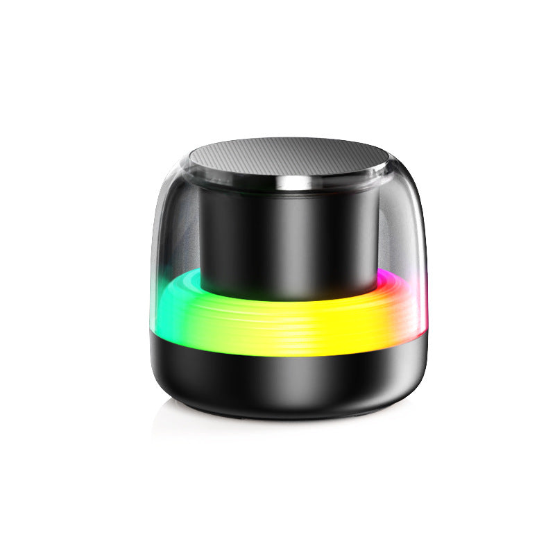 New colorful round RGB Bluetooth speaker