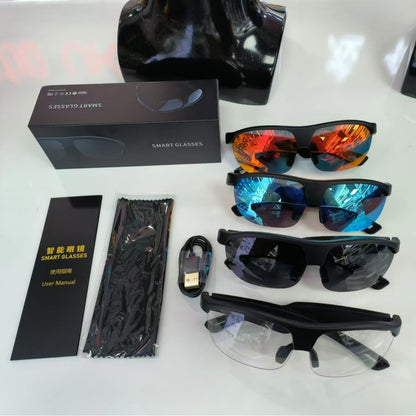 G02 Smart Bluetooth Glasses Outdoor Cycling Polarized Sunglasses