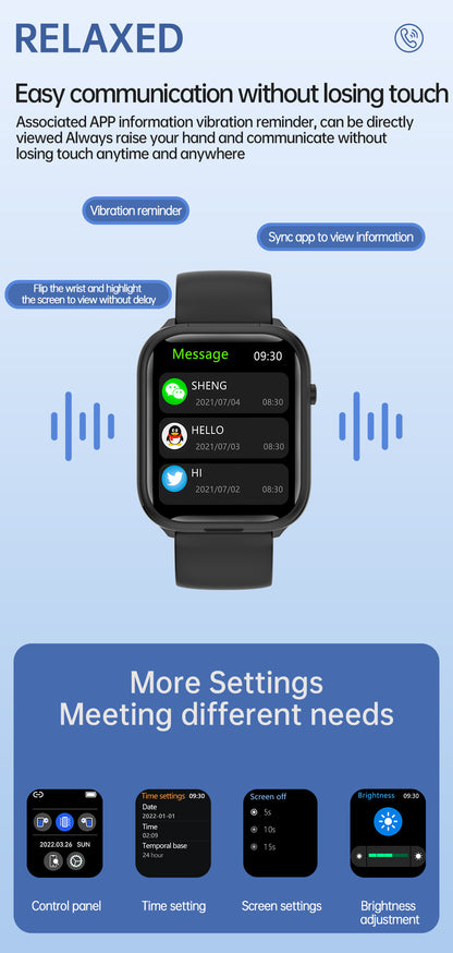 X8S smartwatch Bluetooth earphones