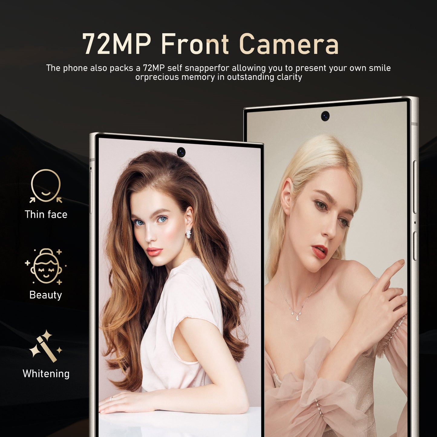 Mobile phone S24 Ultra+ built-in pen 7.3-inch 16+1T