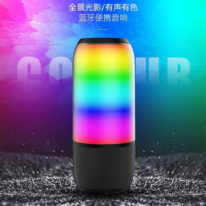 New high-value cool marquee glass transparent cavity Bluetooth speaker