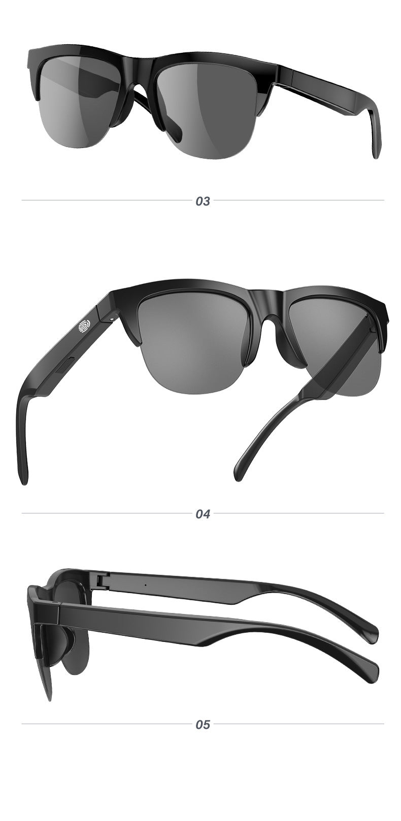 F06/F07/F08 new Bluetooth glasses