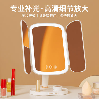 Illuminate Your Beauty Routine: Sunset Light Makeup Mirror