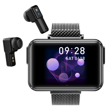 T91 Smart Watch Bluetooth Earphones Two-in-One