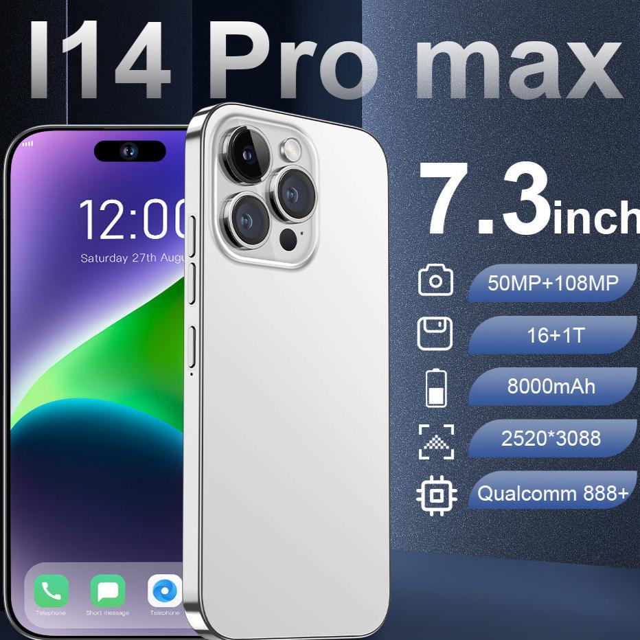 Mobile phone i14ProMax large screen 7.3