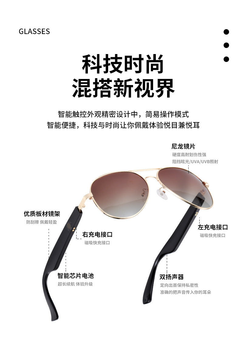 MZ01 smart Bluetooth glasses