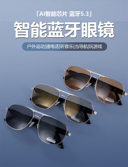 GS02 Polarized Sunglasses Bluetooth Glasses Driving Glasses