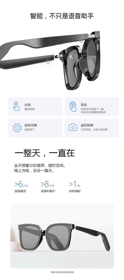 YJ008 Bluetooth glasses for listening to music