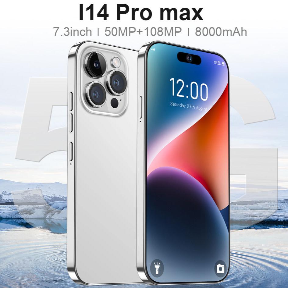 I14ProMax Smartphone 16G+1TB 7.3 inches