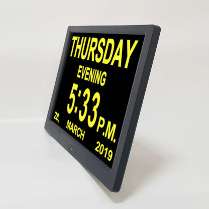 10-inch large screen electronic clock digital photo