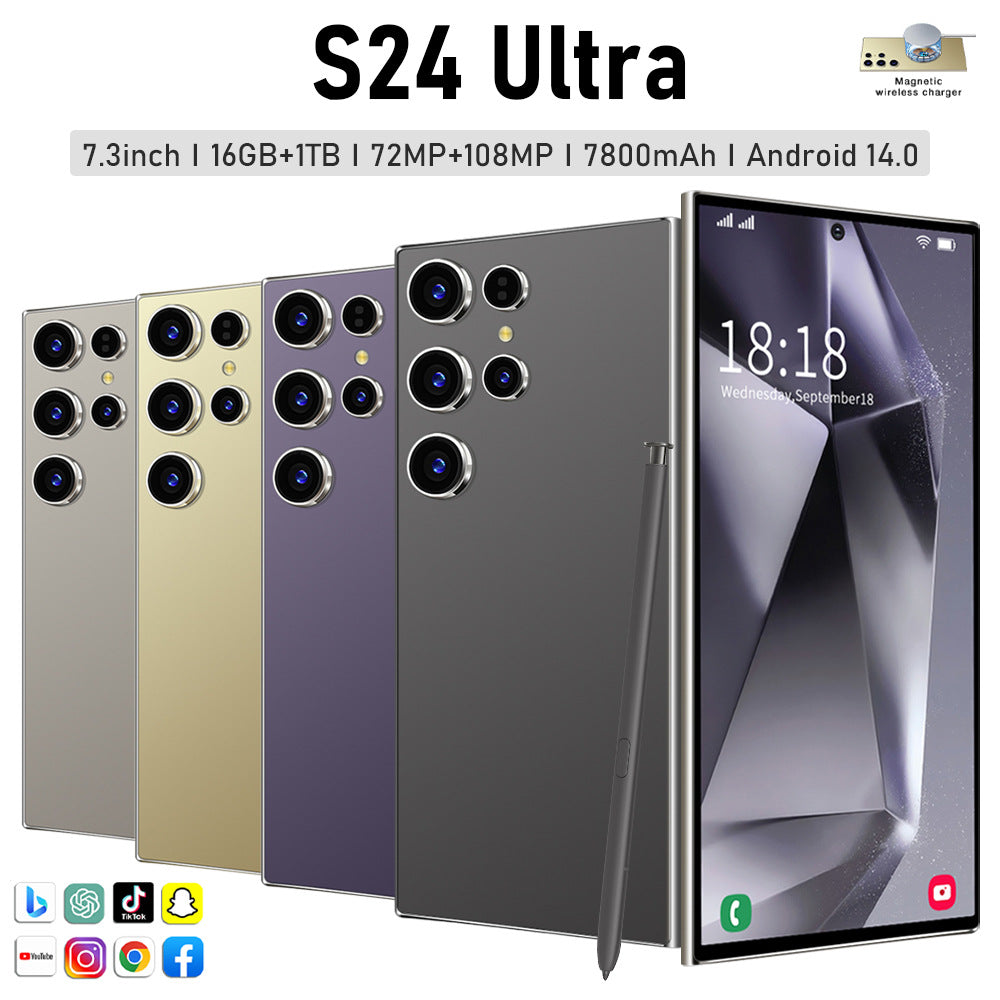 S24Ultra 7.3in cell middle hole screen 16+1T