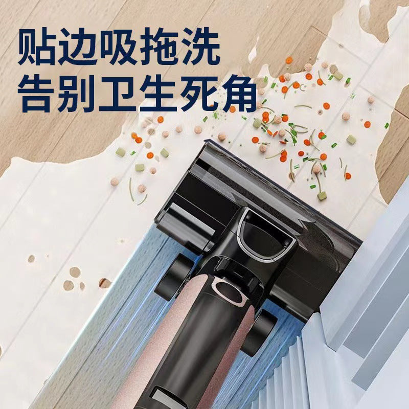 Intelligent dirt removal floor scrubber suction and mopping machine