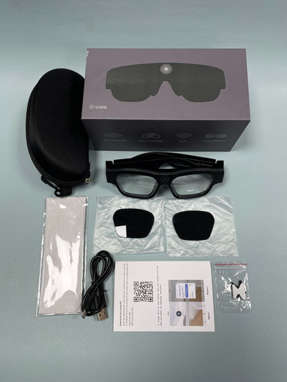 Head-mounted fashion smart Bluetooth glasses wireless DV4K