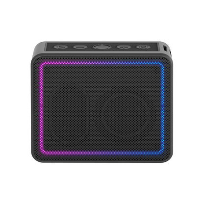 Square simple lighting wireless Bluetooth speaker