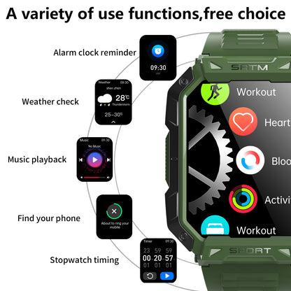 F307 Outdoor Triple-Proof Smart Watch