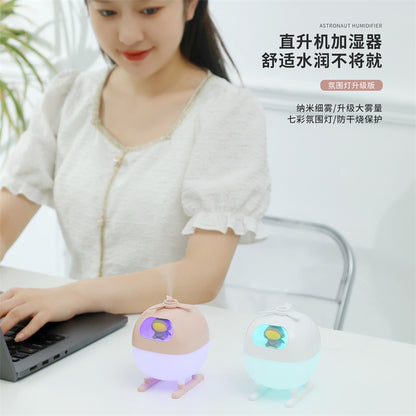 Cute Pet Desktop Helicopter Humidifier