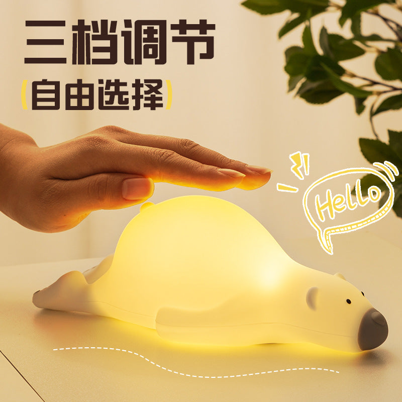 New product Lazy Bear Pat Light Wireless Three-speed