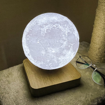 Lunar Magic: Moon Maglev Night Light