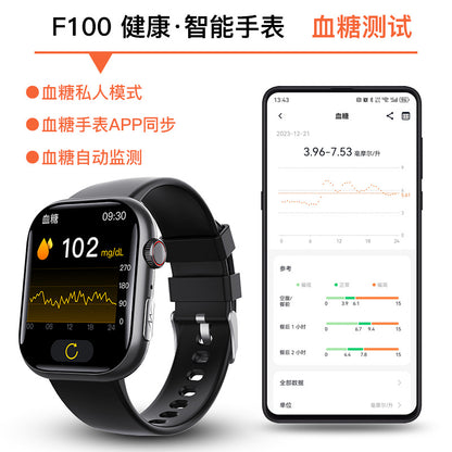 F100 Smart Watch ECG Electrocardiogram Monitoring