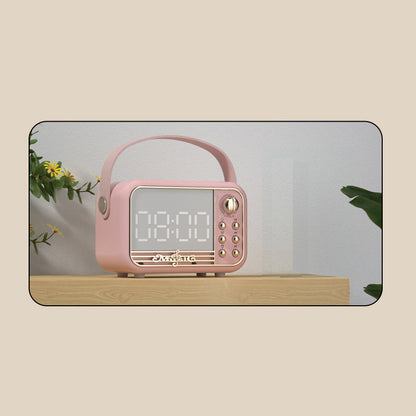 New retro clock Bluetooth speaker