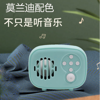 2024 New Retro Bluetooth Speaker Mini Portable Desktop