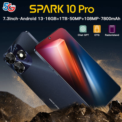 Spark10 Pro Android 4G mobile phone 16+1T