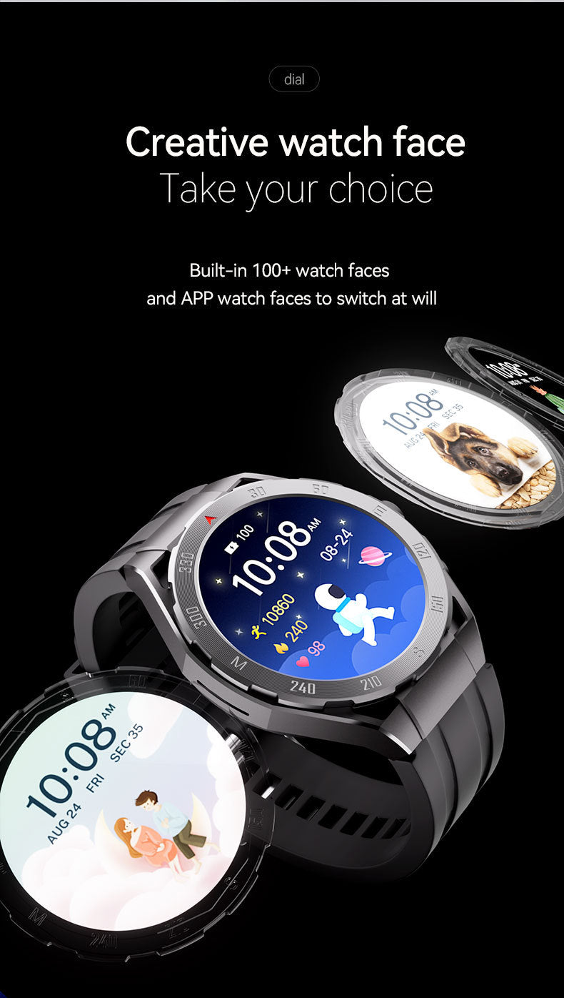 F33 smartwatch Bluetooth headset 2-in-1