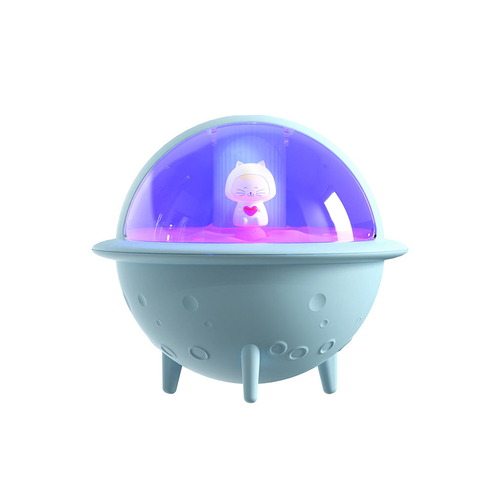 Space Ball Humidifier USB Desktop Colorful Night Light